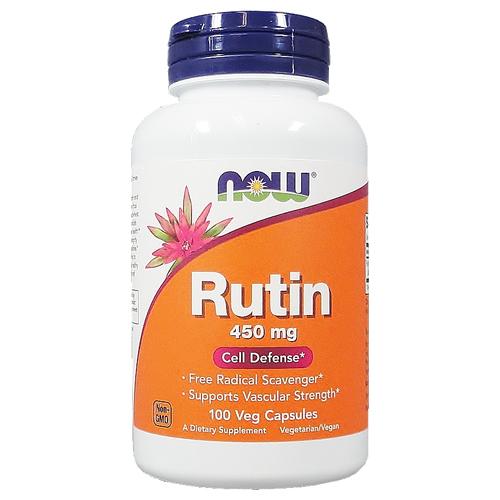 NOW（ナウ）ルチン 450mg  100ベジカプセル / 071-00735