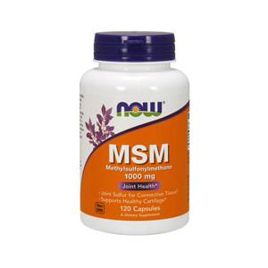 NOW Foods（ナウフーズ）MSM 1000mg 120粒 関節サポート