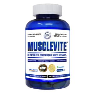 マッスルバイト MUSCLEVITE ハイパフォーマンス マルチビタミン＆ミネラル 180粒／Hi-Tech Pharmaceuticals ハイテクファーマシューティカルズ