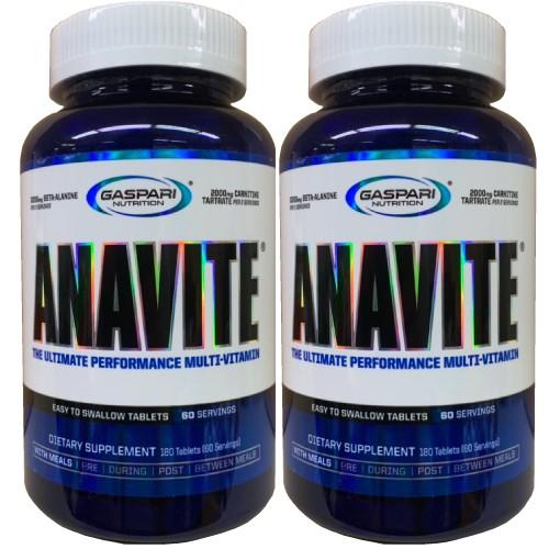【2個セット】  Gaspari Nutrition（ギャスパリ）Anavite アナバイト アスリ...