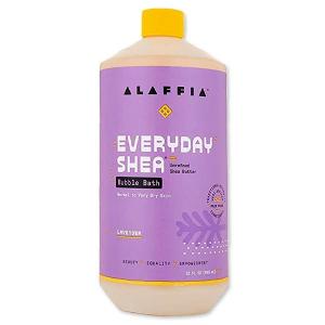 ALAFFIA エブリデイシア バブルバス 入浴剤 ラベンダーの香り 普通肌・乾燥肌向け 950ml (32floz) アラフィア｜supplefactory