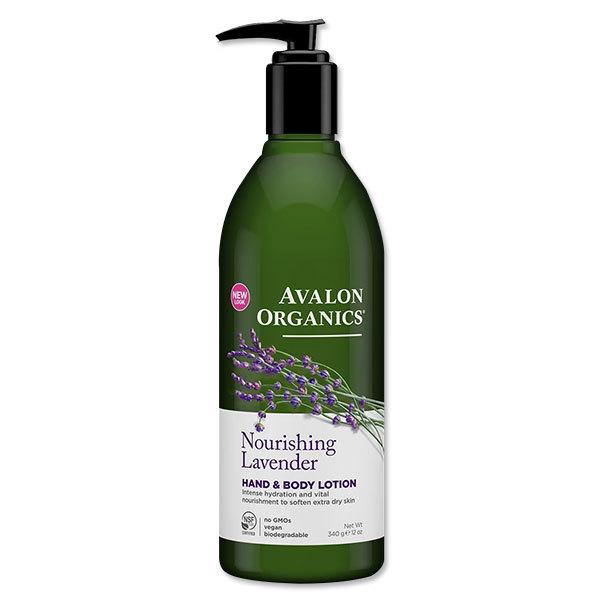 AVALON ORGANICS ラベンダーハンド&amp;ボディ ローション 340ml アバロンオーガニク...