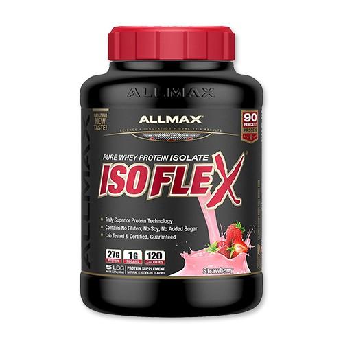 ISOFLEX アイソフレックス アイソレートプロテイン ストロベリー 75回分 2.27kg (5...