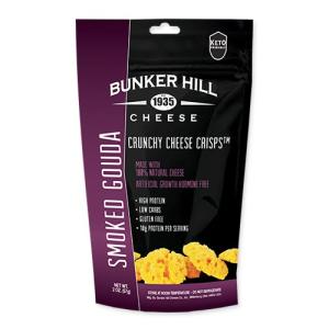 クランチーチーズクリスプ スモーク ゴーダ 57g Bunker Hill