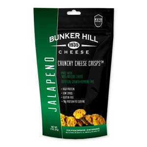 クランチーチーズクリスプ ハラペーニョ 57g  Bunker Hill