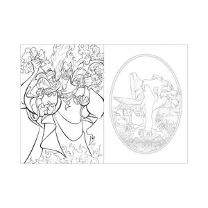 【洋書】アート・オブ・カラーリング ディズニー...の詳細画像2