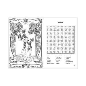 【洋書】ディズニー ワードサーチ&ぬり...の詳細画像5