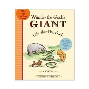 【洋書】くまのプーさんの大きなめくり絵本 [A. A.ミルン / イラスト：アーネスト・H・シェパード] Winnie-the-Pooh's Giant Lift-the-Flap Book