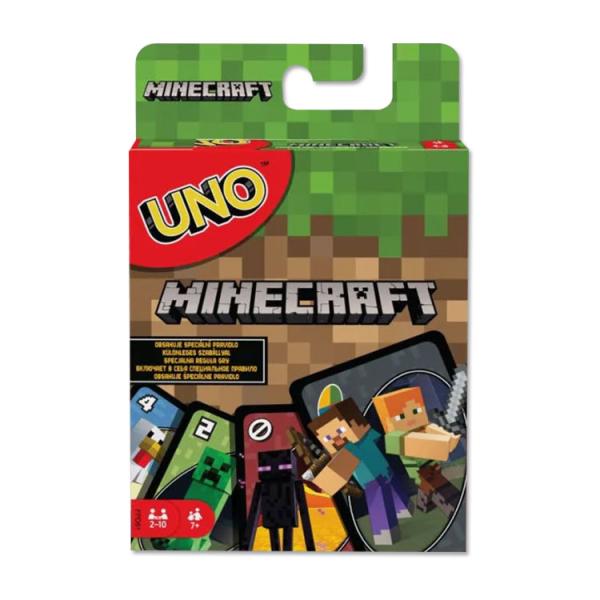 UNO マインクラフト Minecraft Card Game ウノ カードゲーム 7歳以上 ゲーム...