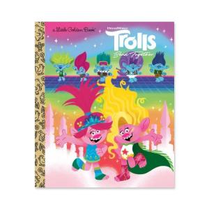 【洋書】トロールズ バンド トゥギャザー [デイビット・リューマン / デザイン：エルサ・チャン] Trolls Band Together Little Golden Book