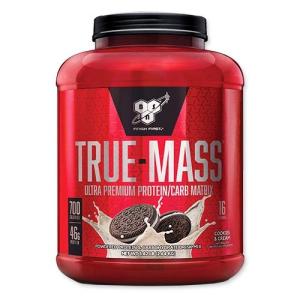 BSN TRUE MASS トゥルーマス ウェイトゲイナープロテイン クッキー&クリーム味  2.64kg（5.82 lbs）ビーエスエヌ【正規契約販売法人 オフィシャルショップ】｜supplefactory