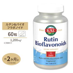 ルチン バイオフラボノイド ヘスペリジン配合 60粒 KAL