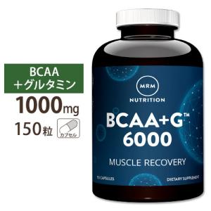 BCAA+G 6000 アルティメットリカバリフォーミュラ 150粒 MRM(エムアールエム)｜supplefactory