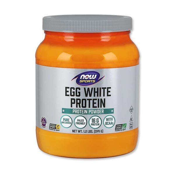 NOW Foods エッグホワイトプロテイン (卵白プロテイン) 544g パウダー ナウフーズ E...