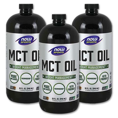 [3個セット] ナウフーズ MCTオイル 各946ml NOW Foods MCT Oil 糖質制限...