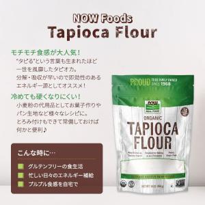 ナウフーズ オーガニック タピオカ粉 454g...の詳細画像1