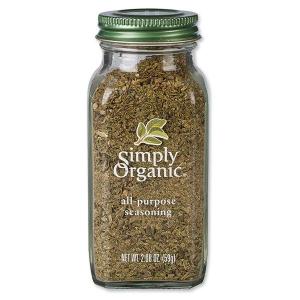 Simply Organic All-Purpose Seasoning 2.08 ozシンプリーオーガニック オールパーパス 59g 多用途 有機 国際品質 海外 アメリカ 有名ブランド 米国