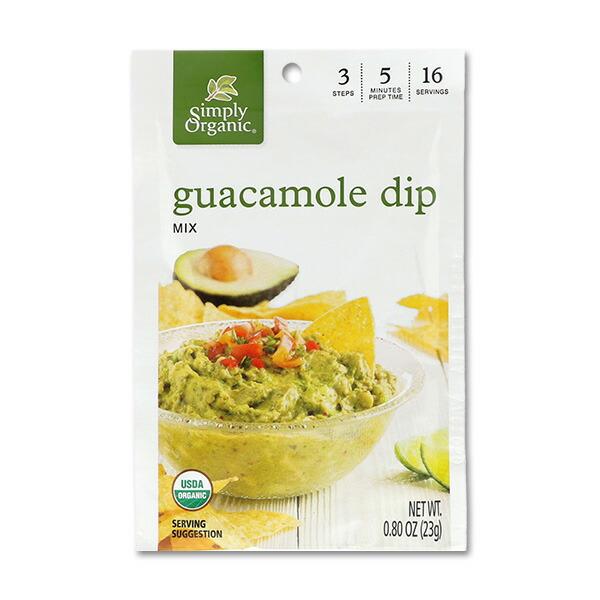 Simply Organic Guacamole Dip Mix Certified Organic...