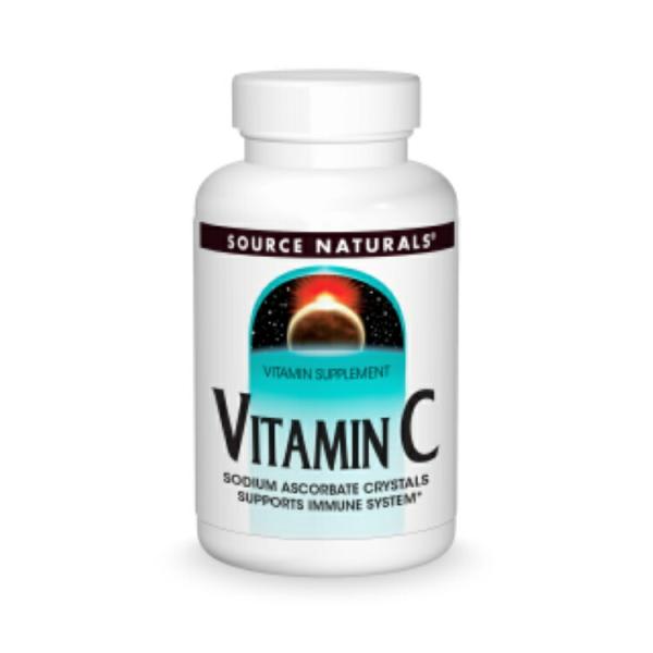 ソースナチュラルズ ビタミンC ソジウムアスコルベートクリスタル パウダー SOURCE NATUR...