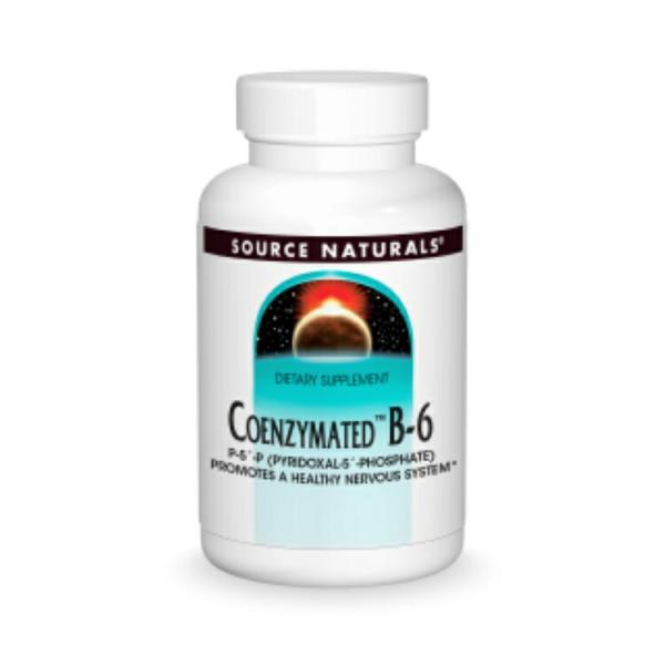 ソースナチュラルズ コエンザイム B-6 ピリドキサール-5-リン酸 SOURCE NATURALS...