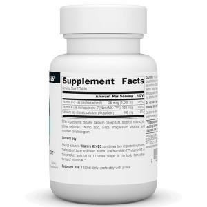 ソースナチュラルズ ビタミンK2 120mcg...の詳細画像2