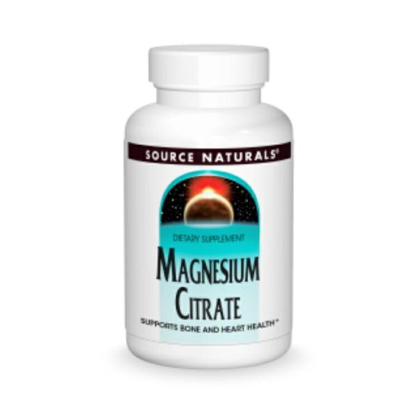 ソースナチュラルズ クエン酸マグネシウム カプセル SOURCE NATURALS Magnesiu...
