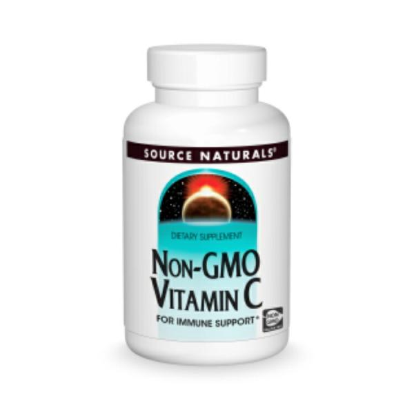 ソースナチュラルズ ビタミンC 非遺伝子組み換え Non-GMO タブレット SOURCE NATU...