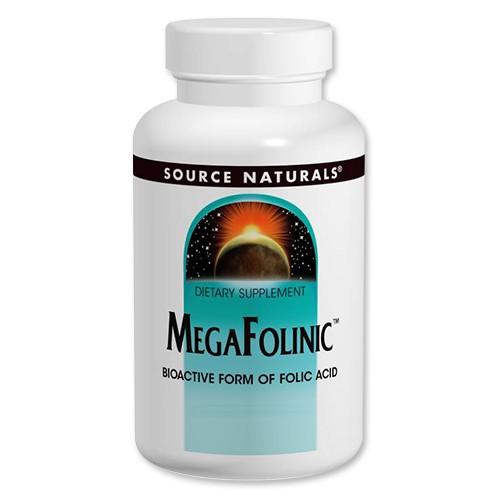 メガフォリニック 800mcg 240粒《約8か月分》 Source Naturals (ソースナチ...