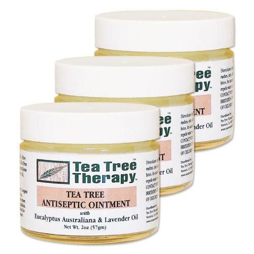 【クーポンあり】[3個セット] ティーツリーセラピー アンチセプティック オイントメント 57g T...