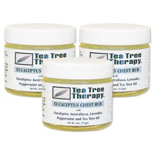 [3個セット] ティーツリーセラピー ユーカリ チェストラブ (ユーカリバーム) 57g Tea Tree Therapy｜supplefactory