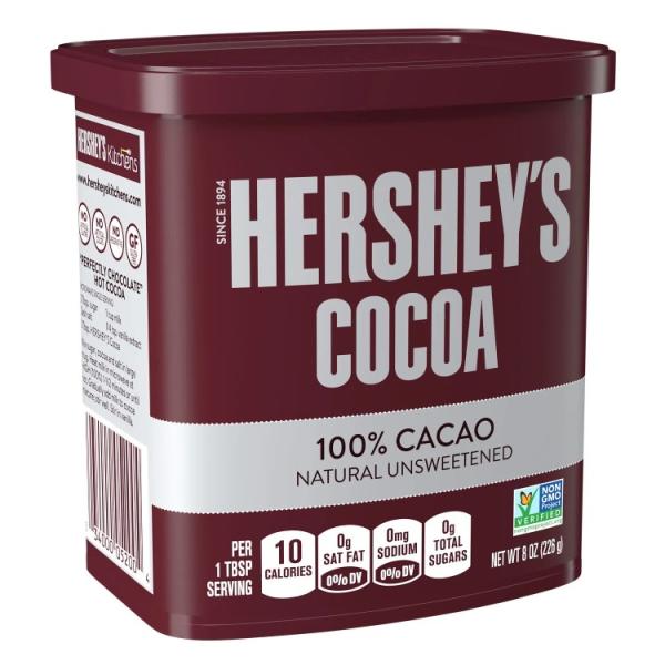 ハーシーズ ナチュラル無糖ココアパウダー 8オンス缶 Hershey's Natural Unswe...