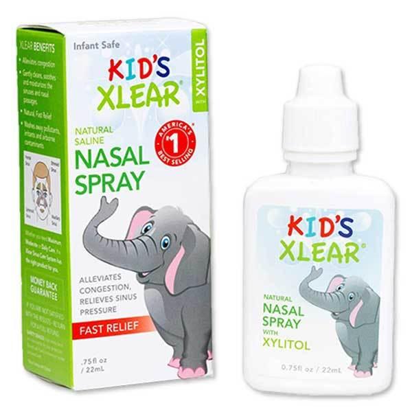 キシリア 子供用 生理食塩水 鼻スプレー 22ml(0.75floz) Xlear Kid's Xy...