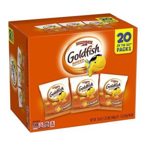 Goldfish クラシック チェダークラッカー 28g 20袋入りゴールドフィッシュ