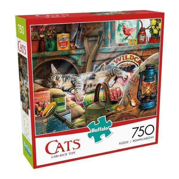 Buffalo Games (バファローゲームズ) キャッツコレクション レイドバックトム 750ピ...