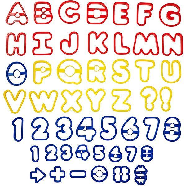 【クーポンあり】ウィルトン アルファベット＆ナンバー クッキー抜き型 ABC&amp;123カッター...