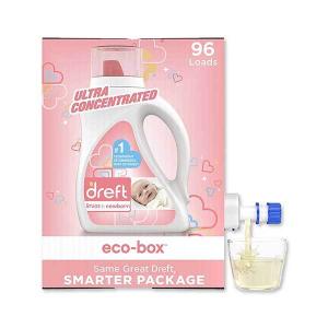 ドレフト 新生児用液体洗剤 洗濯用洗剤 エコボックス 3.1L (105floz) 96回分 Dreft Stage1 Newborn Eco-Box Liquid Laundry Detergent｜supplefactory