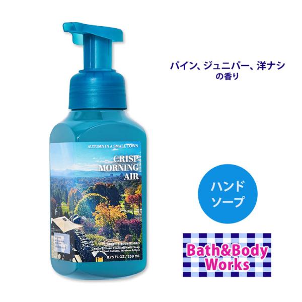 バス&amp;ボディワークス クリスプモーニングエア ハンドソープ 259ml (8.75 fl oz) B...