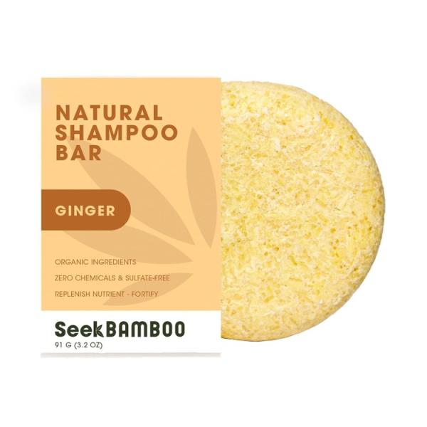 シークバンブー ライスシャンプーバー ジンジャー 91g Seek Bamboo - Natural...