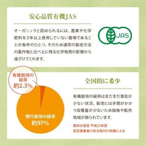 緑茶 オーガニック水出し緑茶 抹茶入り 3g×...の詳細画像5