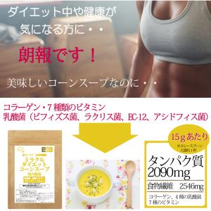ダイエットコーンスープ200g ソイプロテイン...の詳細画像3