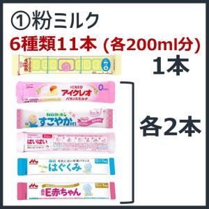 【送料無料】粉ミルク6大ブランド5種類11本+...の詳細画像1