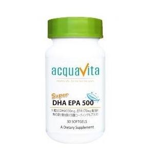 アクアヴィータ スーパーDHA EPA 500 30粒（約30日分）　