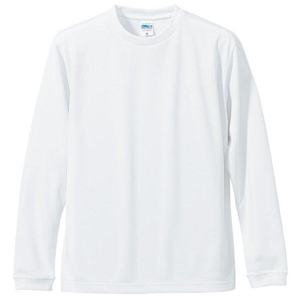 UVカット・吸汗速乾・シルキータッチロングスリーブ Tシャツ CB5089 ホワイト M