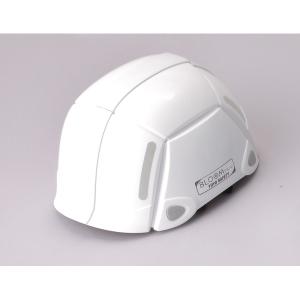 防災用折りたたみヘルメット BLOOM(ホワイト)〔防災ヘルメット〕｜supplement-k