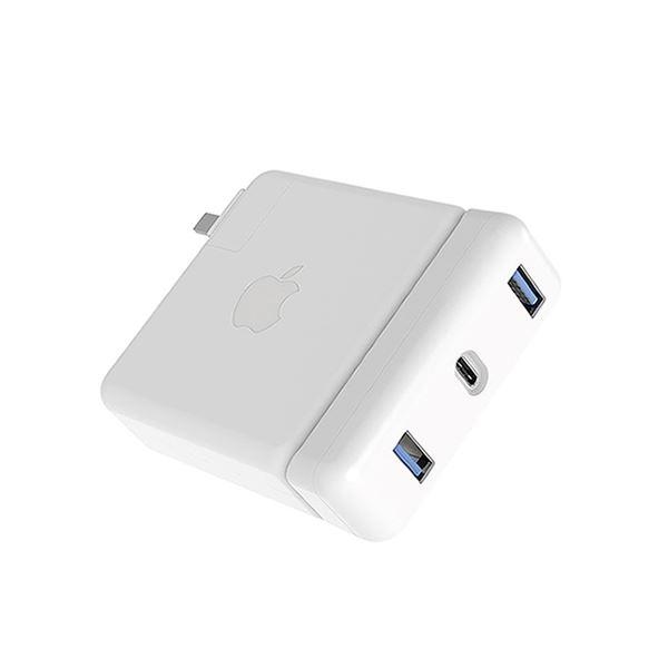 HYPER HyperDrive Apple 61W USB-C電源アダプタ用USB-C Hub H...