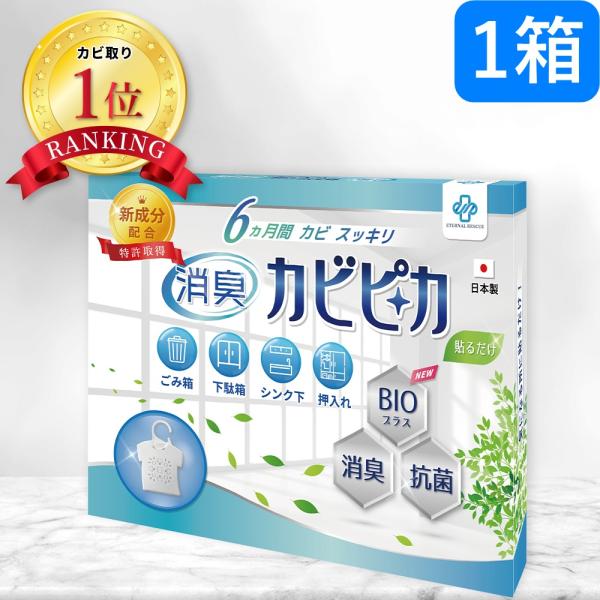 ＼ヤフー1位／ 1箱1年分 カビピカ ゴミ箱 下駄箱 靴箱 押し入れ シンク下 窓 結露 クローゼッ...