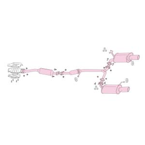 アコードユーロR CL7用　HKS サイレントハイパワー　ワンオフマフラー silent Hi-Power：ACCORD EURO R