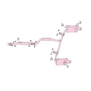 アペックス（APEX） APEXi マフラー HONDA オデッセイ DBA-RB2 K24A 04 