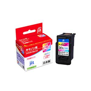 JIT-C341CXL　大容量　リサイクルインク　キャノン　BC-341XL　3色カラー　ジット　CANON　