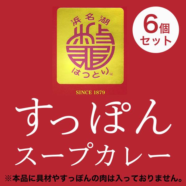 すっぽん スープカレー 6個セット 浜名湖 服部中村養鼈場